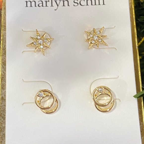 Marlyn Schiff Set of (2) Earrings - Picture 2 of 3